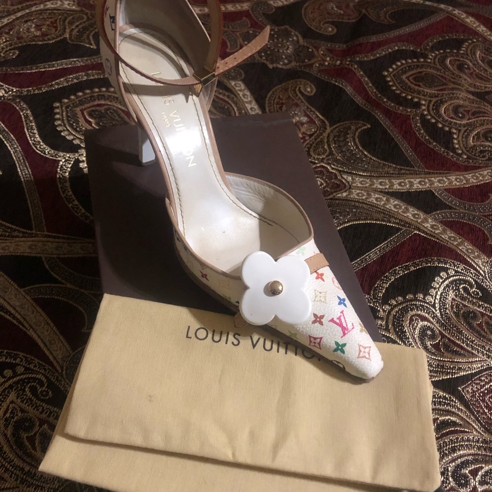 LV Multicolor 3.5in Heels.